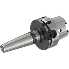 Iscar - 8mm Hole Diam, HSK63A Taper Shank Shrink Fit Tool Holder & Adapter - 76mm Projection, 14mm Nose Diam, 36mm Clamping Depth, 25,000 RPM, Through Coolant - Exact Industrial Supply