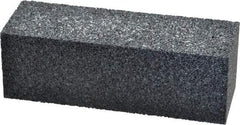 Made in USA - 6" Long x 2" Wide x 2" Thick, Silicon Carbide Sharpening Stone - Plain Rectangle, 24 Grit, Very Coarse Grade - USA Tool & Supply