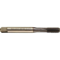 Emuge - 3/8-24 UNF 2BX Bottoming Thread Forming Tap - Cobalt, TiCN Finish, 3.937" OAL, 0.709" Thread Length, Right Hand Thread, Series Druck - USA Tool & Supply