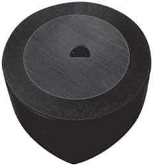 Kyocera - RCGX106 T08015625AA Grade A66N Ceramic Turning Insert - Al2O3/TiC/TiN Finish, Round, 3/4" Inscr Circle, 0.394 Thick - USA Tool & Supply