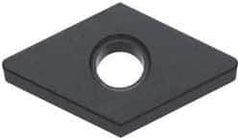 Hertel - DNGA434 T00825 Grade HT601CA Ceramic Turning Insert - Uncoated, 55° Diamond, 1/2" Inscr Circle, 3/16" Thick, 1/16" Corner Radius - USA Tool & Supply