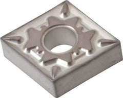 Hertel - CNMG431 BH Grade HT115CR Cermet Turning Insert - Uncoated, 80° Diamond, 1/2" Inscr Circle, 3/16" Thick, 1/64" Corner Radius - USA Tool & Supply