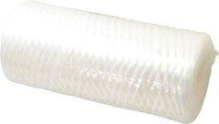 Pentair - 4-1/2" OD, 50µ, Fibrillated Polypropylene String-Wound Cartridge Filter - 9-7/8" Long, Reduces Sediments - USA Tool & Supply