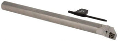 Seco - 1" Min Bore Diam, 10" OAL, 3/4" Shank Diam, SCLC Indexable Boring Bar - CCMT Insert, Screw Holding Method - USA Tool & Supply