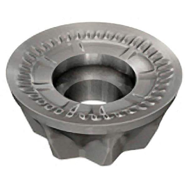 Iscar - R90MT1205 RM Grade IC950 Carbide Milling Insert - TiAlN Finish, 0.1969" Thick, 12mm Inscribed Circle - USA Tool & Supply