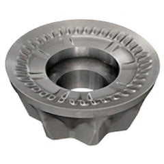 Iscar - R90MT1205 RM Grade IC950 Carbide Milling Insert - TiAlN Finish, 0.1969" Thick, 12mm Inscribed Circle - USA Tool & Supply