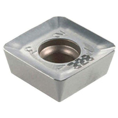 Iscar - QDCT120532 PDN Grade IC328 Carbide Milling Insert - TiCN Finish, 0.1937" Thick, 1/2" Inscribed Circle, 3.2mm Corner Radius - USA Tool & Supply