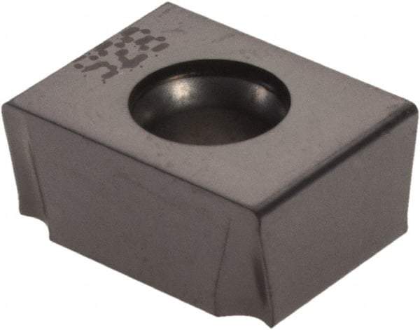 Iscar - LNET125504 TN Grade IC928 Carbide Milling Insert - TiAlN Finish, 0.3748" Thick, 0.4mm Corner Radius - USA Tool & Supply