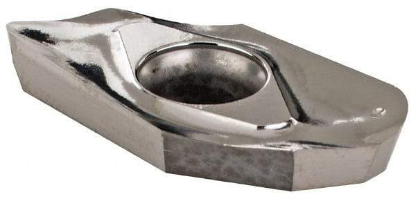 Iscar - HM90 APCR160530 P Grade IC28 Carbide Milling Insert - Uncoated, 0.1772" Thick, 3mm Corner Radius - USA Tool & Supply