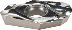 Iscar - HM90 APCR160540 P Grade IC28 Carbide Milling Insert - Uncoated, 0.189" Thick, 4mm Corner Radius - USA Tool & Supply