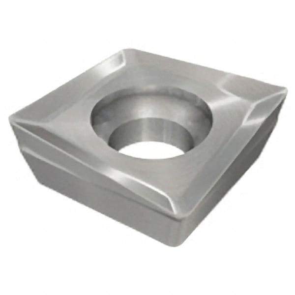 Iscar - XPMT100408 HQ Grade IC4050 Carbide Milling Insert - TiCN/Al2O3/TiN Finish, 0.1622" Thick, 0.4016" Inscribed Circle, 0.6mm Corner Radius - USA Tool & Supply