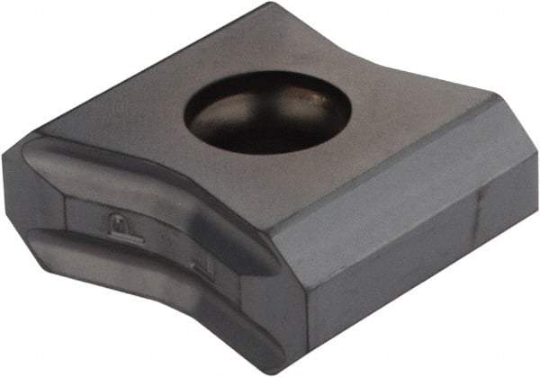 Iscar - LNKX150608 PL Grade IC328 Carbide Milling Insert - TiCN Finish, 0.5079" Thick, 0.8mm Corner Radius - USA Tool & Supply