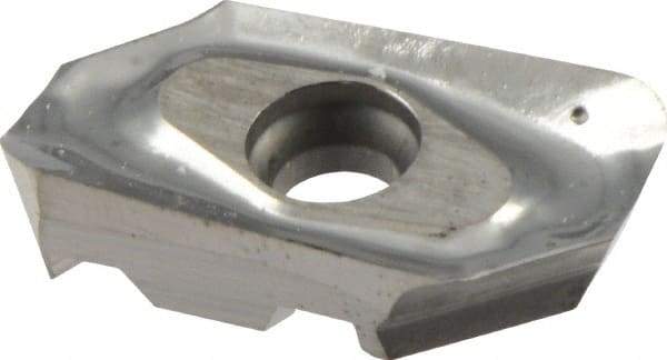 Iscar - HM90 AXCR150520 P Grade IC28 Carbide Milling Insert - Uncoated, 0.1969" Thick, 2mm Corner Radius - USA Tool & Supply