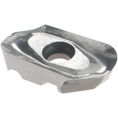 Iscar - HM90 AXCR150532 P Grade IC28 Carbide Milling Insert - Uncoated, 0.1969" Thick, 3.2mm Corner Radius - USA Tool & Supply
