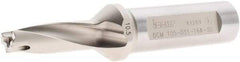Iscar - 10.5 to 10.9mm Diam, 3xD, 31mm Max Depth, 16mm Shank Diam, 94mm OAL, Replaceable Tip Drill - IDI-SG, IDI-SK Insert, DCM Toolholder, Series ChamDrill - USA Tool & Supply