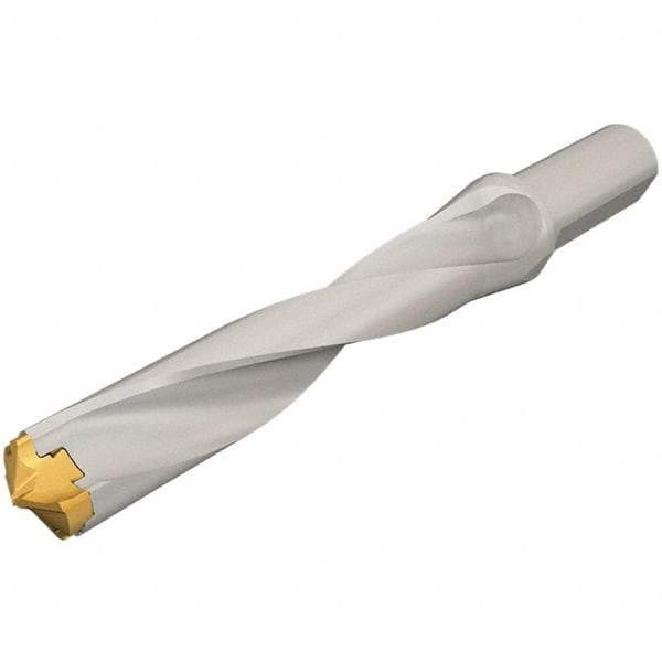 Iscar - 8 to 8.4mm Diam, 5xD, 40mm Max Depth, 12mm Shank Diam, 96mm OAL, Replaceable Tip Drill - IDI-SG, IDI-SK Insert, DCM Toolholder, Series ChamDrill - USA Tool & Supply