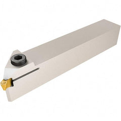 Iscar - GHMU, External, Right Hand, 5/32" Max Groove Width, Indexable Grooving Tool Holder - GI.. Insert Compatibility, 1/2" Shank Height, 1/2" Shank Width, 4-1/2" OAL - USA Tool & Supply