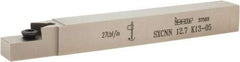 Iscar - XNUW 1305, SXCN External Neutral Indexable Profiling Toolholder - 1/2" Shank Height x 1/2" Shank Width, 4-1/2" Long - USA Tool & Supply