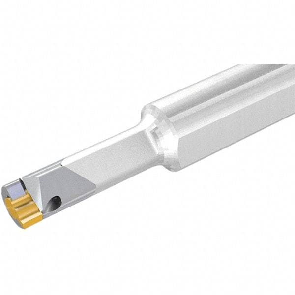 Iscar - GHD, External, Right Hand, 0.472" Max Depth of Cut, 0.512 to 0.685" Groove Width, Indexable Grooving Tool Holder - GPV 17, TIGER Insert Compatibility, 1" Shank Height, 1" Shank Width, 6" OAL - USA Tool & Supply