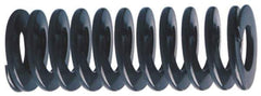 Associated Spring Raymond - 1-1/2" Hole Diam, 3/4" Rod Diam, 7" Free Length, Red Die Spring - 683.8 Lb Max Deflection, 2.59" Max Deflection, Medium Heavy Duty, Chromium Alloy Steel - USA Tool & Supply