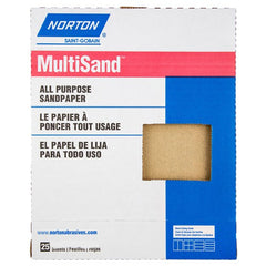 11″ × 9″ Multisand Paper Sheet 220 Grit Very Fine Aluminum Oxide - USA Tool & Supply