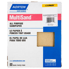 11″ × 9″ Multisand Paper Sheet 180 Grit Fine Aluminum Oxide - USA Tool & Supply