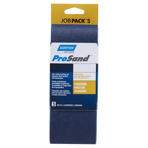 3″ × 18″ 3X High Performance Portable Belt 120 Grit Zirconia Alumina - USA Tool & Supply
