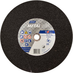 14″ × 7/64″ × 1″ Metal Chopsaw Cut-Off Wheel Type 01 Straight 36 Grit Aluminum Oxide - USA Tool & Supply