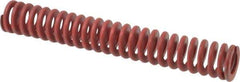 Associated Spring Raymond - 1-1/2" Hole Diam, 3/4" Rod Diam, 10" Free Length, Red Die Spring - 651.2 Lb Max Deflection, 3.7" Max Deflection, Medium Heavy Duty, Chromium Alloy Steel - USA Tool & Supply