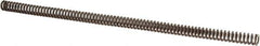 Associated Spring Raymond - 1/2" Hole Diam, 9/32" Rod Diam, 12" Free Length, Gold Die Spring - 57.6 Lb Max Deflection, 3.6" Max Deflection, Heavy Duty, Chromium Alloy Steel - USA Tool & Supply