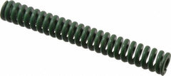 Associated Spring Raymond - 3/4" Hole Diam, 3/8" Rod Diam, 5-1/2" Free Length, Green Die Spring - 295.6 Lb Max Deflection, 1.38" Max Deflection, Extra Heavy Duty, Chromium Alloy Steel - USA Tool & Supply