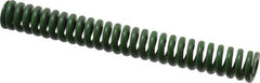 Associated Spring Raymond - 3/4" Hole Diam, 3/8" Rod Diam, 6" Free Length, Green Die Spring - 292.5 Lb Max Deflection, 1.5" Max Deflection, Extra Heavy Duty, Chromium Alloy Steel - USA Tool & Supply