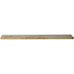 Hallowell - 9-1/2" Wide x 1-1/4" High x 144" Deep, Locker Benchtop - USA Tool & Supply
