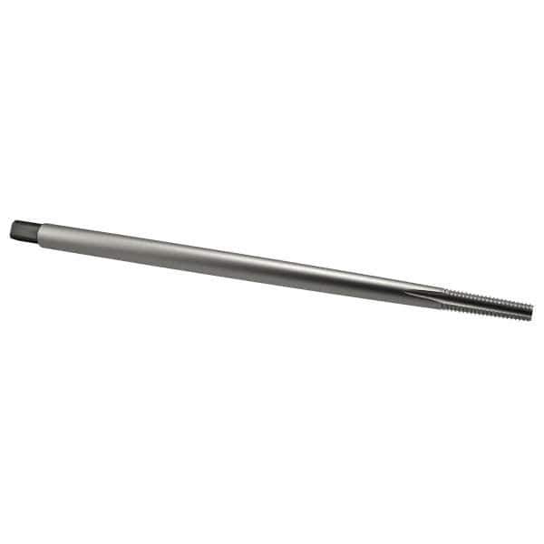 Hertel - 1/16-27 NPT, 4 Flute, Plug Chamfer, Bright Finish, High Speed Steel, Extension Pipe Tap - 6" OAL - USA Tool & Supply
