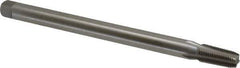 Hertel - 1/4-18 NPT, 4 Flute, Plug Chamfer, Bright Finish, High Speed Steel, Extension Pipe Tap - 8" OAL, 9/16" Shank Diam, 1-1/16" Thread Length - Exact Industrial Supply