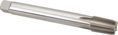 Hertel - 3/4-14 NPT, 5 Flute, Plug Chamfer, Bright Finish, High Speed Steel, Extension Pipe Tap - 8" OAL, 0.9093" Shank Diam, 1-3/8" Thread Length - USA Tool & Supply