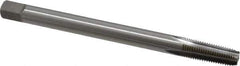 Hertel - 1/16-27 NPT, 4 Flute, Plug Chamfer, Bright Finish, High Speed Steel, Extension Pipe Tap - 4" OAL - USA Tool & Supply