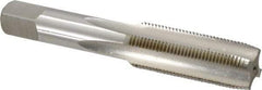 Hertel - 5/8-18 UNF, H4, 4 Flute, Plug Chamfer, Bright Finish, High Speed Steel Hand STI Tap - 4-1/32" OAL, 1-13/16" Thread Length - USA Tool & Supply