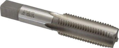 Hertel - 3/4-10 UNC, H3, 4 Flute, Plug Chamfer, Bright Finish, High Speed Steel Hand STI Tap - 4-11/16" OAL, 2-7/32" Thread Length - USA Tool & Supply