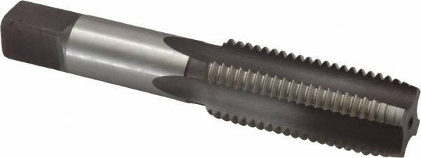 Hertel - 3/4-10 UNC, H5, 4 Flute, Plug Chamfer, Bright Finish, High Speed Steel Hand STI Tap - 4-11/16" OAL, 2-7/32" Thread Length - USA Tool & Supply