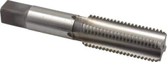 Hertel - 3/4-10 UNC, H5, 4 Flute, Bottoming Chamfer, Bright Finish, High Speed Steel Hand STI Tap - 4-11/16" OAL, 2-7/32" Thread Length - Exact Industrial Supply