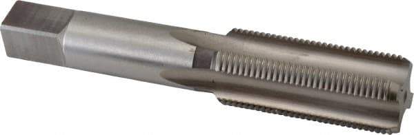 Hertel - 3/4-16 UNF, H4, 4 Flute, Bottoming Chamfer, Bright Finish, High Speed Steel Hand STI Tap - 4-15/32" OAL, 2" Thread Length - Exact Industrial Supply