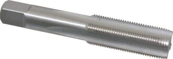 Hertel - M20x1.50 Metric Fine 4 Flute Bright Finish High Speed Steel Straight Flute Standard Hand Tap - Plug, Right Hand Thread, 4-15/32" OAL, 2" Thread Length, D3 Limit, Oversize - USA Tool & Supply