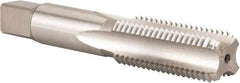 Hertel - M20x2.50 Metric Coarse 4 Flute Bright Finish High Speed Steel Straight Flute Standard Hand Tap - Bottoming, Right Hand Thread, 4-15/32" OAL, 2" Thread Length, D4 Limit, Oversize - Exact Industrial Supply