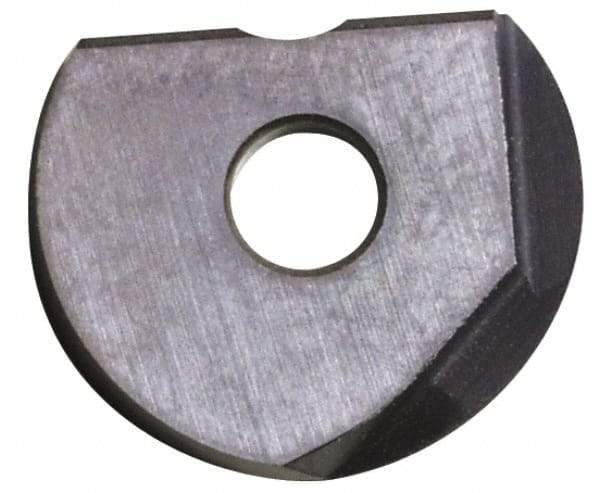 Dapra - HBN1000 Grade FPA Carbide Milling Insert - AlTiN Finish, 1" Inscribed Circle - USA Tool & Supply