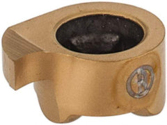 Iscar - 8150005GIQR Grade IC528, 1.5mm Cutting Width Carbide Grooving Insert - Right Hand, 0.05mm Corner Radius, TiCN/TiN Finish - USA Tool & Supply