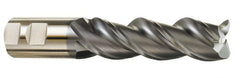 Cleveland - 1" Diam 3 Flute Powdered Metal 0.06" Corner Radius End Mill - USA Tool & Supply