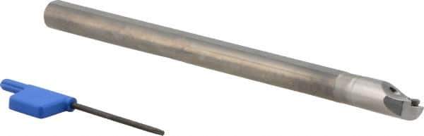 Iscar - 0.413" Min Bore Diam, 6" OAL, 3/8" Shank Diam, E-SWUB Indexable Boring Bar - WB.. 520L Insert, Screw or Clamp Holding Method - USA Tool & Supply