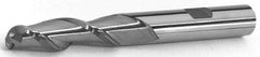 Accupro - 14mm Diam, 32mm LOC, 4 Flute Solid Carbide Ball End Mill - TiCN Finish, Single End, 89mm OAL, 14mm Shank Diam, Spiral Flute - USA Tool & Supply