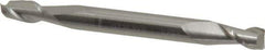 Accupro - 11/64", 5/16" LOC, 3/16" Shank Diam, 2" OAL, 2 Flute, Solid Carbide Square End Mill - Double End, Uncoated, Spiral Flute, 40° Helix, Centercutting, Right Hand Cut, Right Hand Flute - USA Tool & Supply